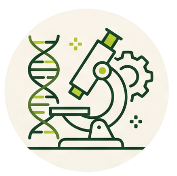 Agricultural science and innovation icon